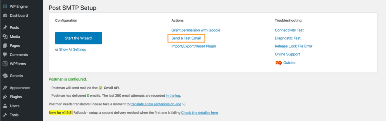 how to confirm mail delivery in gmail