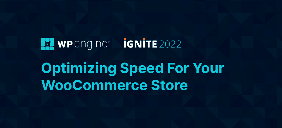 Agency Ignite: Optimizing Speed for WooCommerce