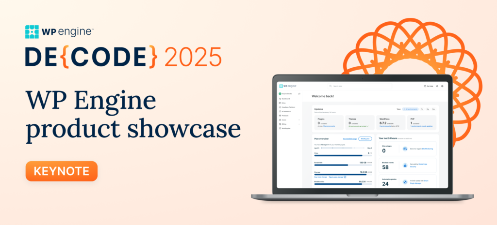 WP Engine product showcase