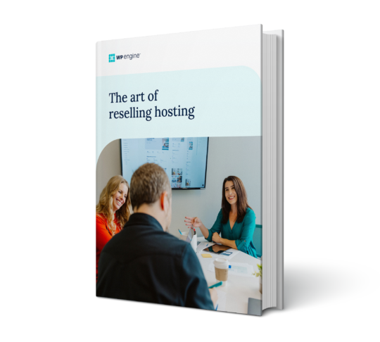 Ebook cover for the Art of Reselling Hosting