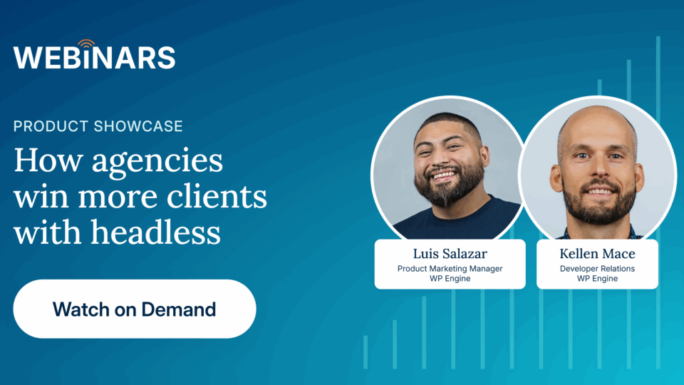 How agencies win more clients with headless, watch on demand