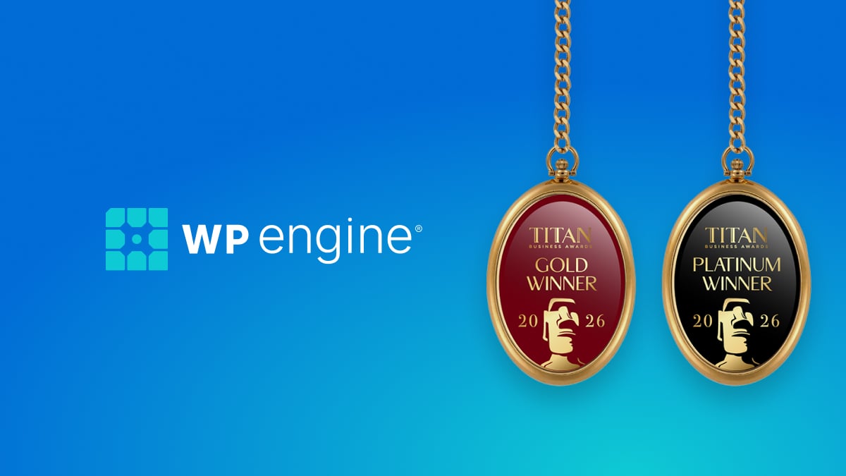 WP Engine Earns Two 2026 TITAN Awards